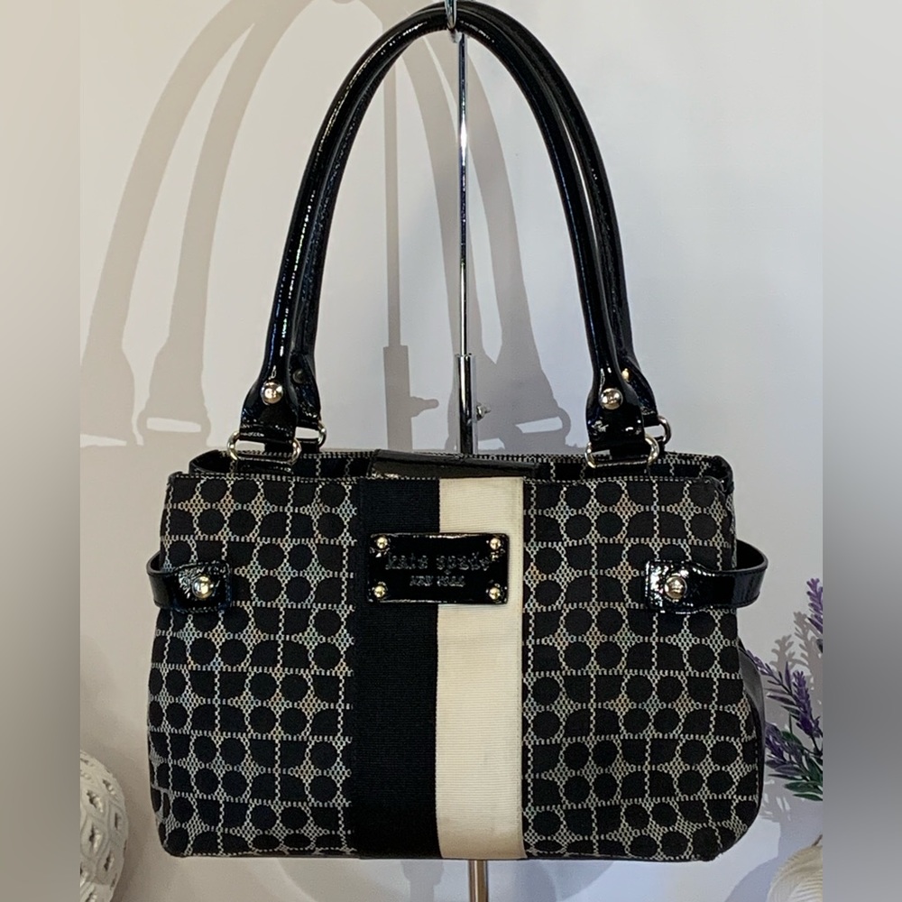 Kate Spade Vintage Design and Logo Bag EUC